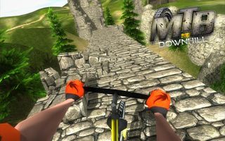 VR - MTB Downhill bicycle raci - Screenshot 3