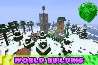 Snow Craft World- Blocky Craft - Screenshot 2