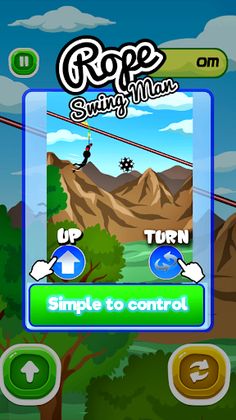 Rope Swing Man - Screenshot 2