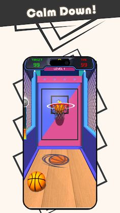 Shot Shot Basketball - Screenshot 2