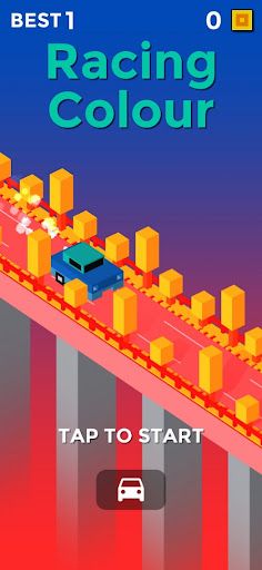 Racing Car : Colour Race 3D - Screenshot 1