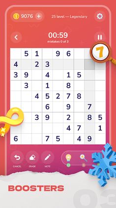 Sudoku Boost: Classic Games - Screenshot 3