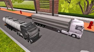 Real Cargo Truck Parking Game - Screenshot 2