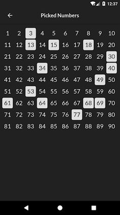 Tambola Generator - Screenshot 3