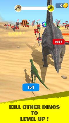 Level Up Dinos - Screenshot 1
