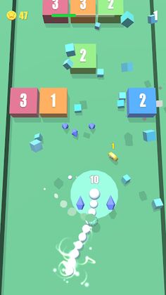 Snake dash - Cube breaker - Screenshot 3