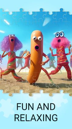 Jigsaw Puzzles Fun Sausage - Screenshot 3