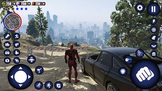 Miami Rope Hero Spider Game 2 - Screenshot 3