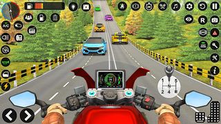 Motorbike Traffic Race Game 3D - Screenshot 2
