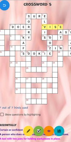 Crossword puzzle generator - Screenshot 2