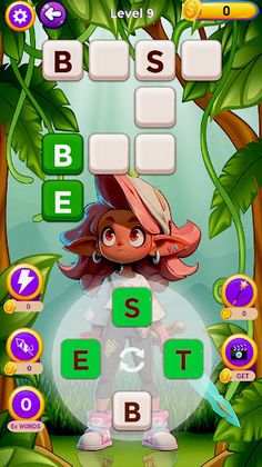 Word Puzzle: Jungle Cross Word - Screenshot 1
