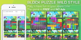 Block Puzzle: Wild Safari - Screenshot 1