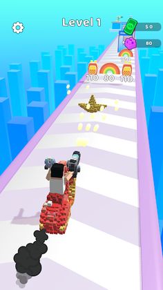 Pixels Man Run - Screenshot 3