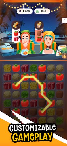 Food Frenzy: Puzzle - Screenshot 3