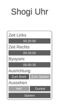 Shogi Uhr - Screenshot 2