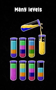 Sort Water 3D - Sort Color Puz - Screenshot 4