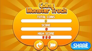 Coins Monster Truck - Screenshot 2