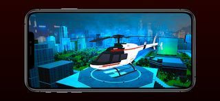 Helicopter City Race Simulator - Screenshot 1