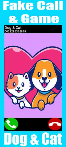 Fake Call Dog & Cat Game - Screenshot 3