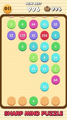 2048 Merge Number Puzzle Mania - Screenshot 1