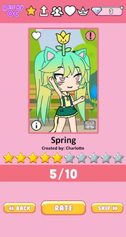 Rate My OC - Screenshot 3