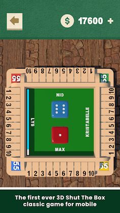 Shut The Box - MultiPlayer - Screenshot 1