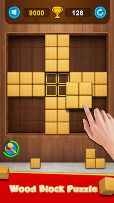 Wood Block Puzzle - PuzBlock - Screenshot 1