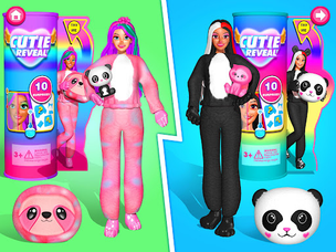 Cutie Reveal Doll Unbox Games - Screenshot 1