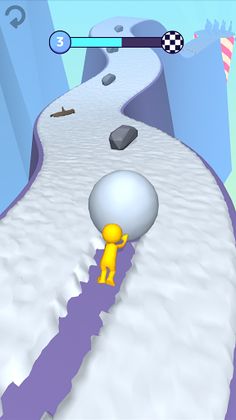 Snow Ball Throw - Screenshot 2