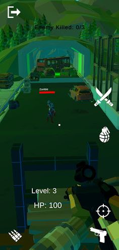 Gun Shooting: Zombie Invasion - Screenshot 1