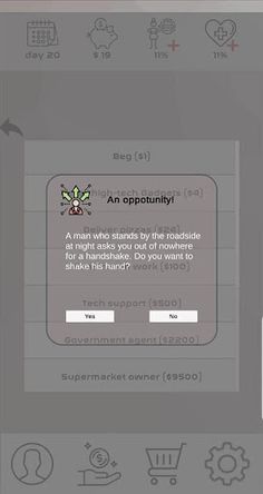 The Homeless Life Simulator Ga - Screenshot 3