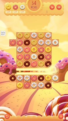 Donut Match 3 - Screenshot 4
