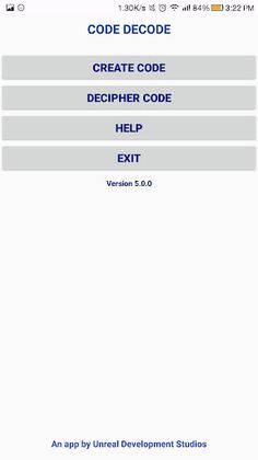 Code Decode 2 - Screenshot 1