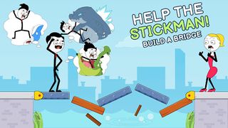 Bridge Stickman - Love Rescue - Screenshot 1