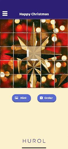 Happy Christmas Sliding Puzzle - Screenshot 3