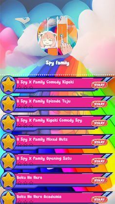 Spy and Family - Piano Game - Screenshot 1