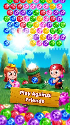 Bubble Shooter - Flower Games - Screenshot 3