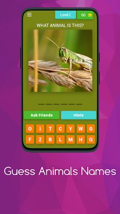 GUESS ANIMALS NAMES - Screenshot 3