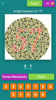 Tes buta warna terlengkap - Screenshot 1