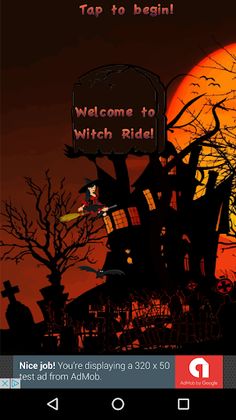 Halloween Witch Ride - Screenshot 1