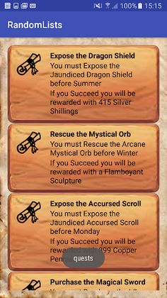 Random Lists - Screenshot 3