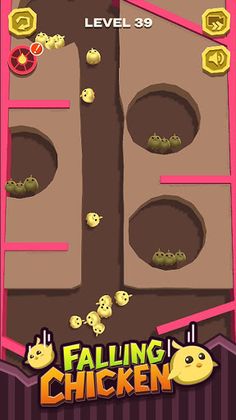 Falling chicken - Screenshot 2