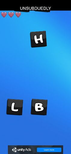 Words Letter Stream - Screenshot 1