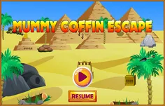 Best Escape - Mummy Coffin - Screenshot 2