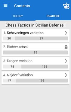 Chess Tactics in Sicilian 1 - Screenshot 2