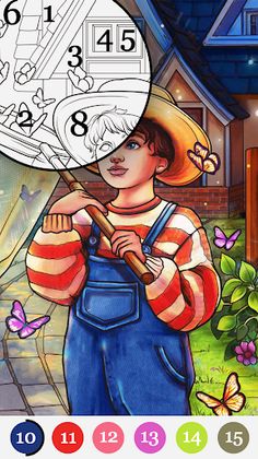 Coloring Game-Happy Art Color - Screenshot 3