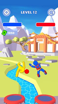 Stick Fighting Battle 3D - Screenshot 2