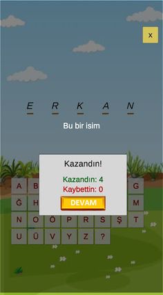 Adam Asmaca Oyunu - Screenshot 2