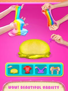 Make Fluffy Slime Maker Game - Screenshot 4