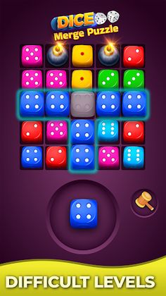 Sort Merge Dice Puzzle Game - Screenshot 1